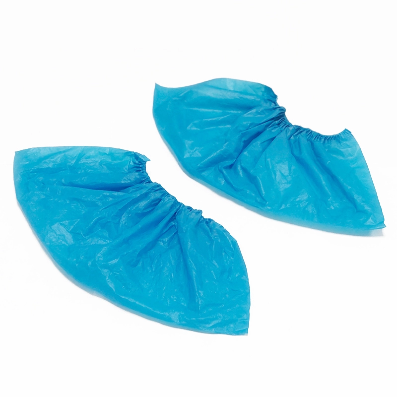 Aspire 100 piezas CPE desechables para botas y zapatos, resistentes al agua, antideslizantes, para interior y exterior