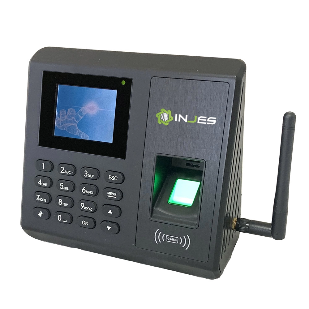 Servidor web económico de huellas dactilares Tarjeta SIM GPRS Sistema de asistencia basado en batería con batería