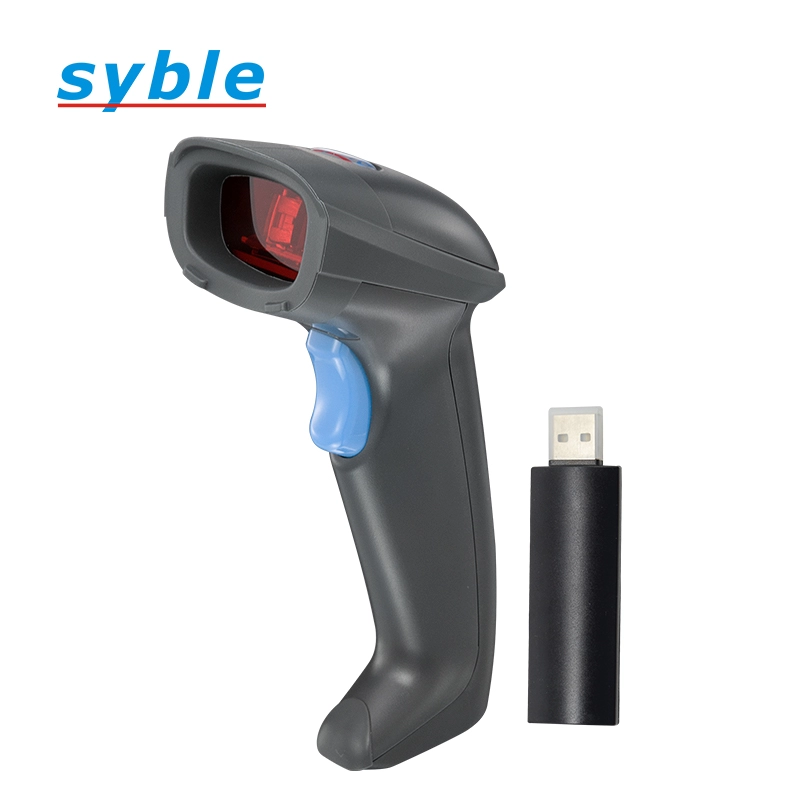 Escáner de código de barras inalámbrico láser Syble xb-5055r 1D en China