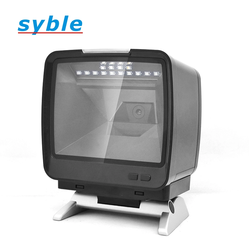 Escáner de código de barras de escritorio 2D al por mayor de Syble Barcode Scanner Factory
