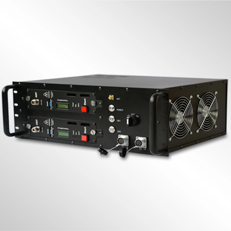 Jammer de señal de alta potencia modular estándar de chasis SMa-818U2 4U