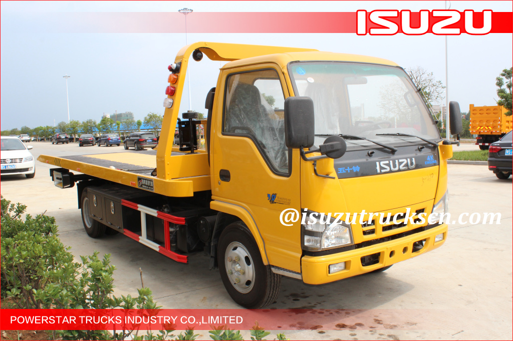 3Tons Isuzu Road Wrecker Truck Emergency Rescue Vehicle