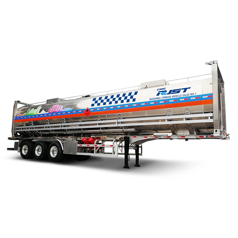Tanque contenedor de líquido de aleación de aluminio - Camión líquido CIMC RJST