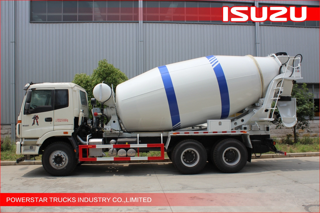 10m3 12m3 Camión mezclador de cemento Isuzu de alta calidad