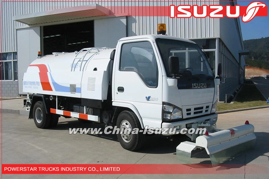 Camión de lavado de alcantarillado de fabricación de alta presión 5000L ISUZU