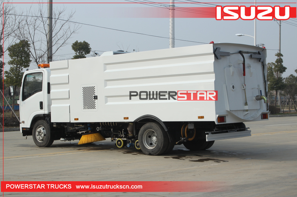 New ELF/700P Isuzu Vacuum Wet Type Road Sweeper Truck