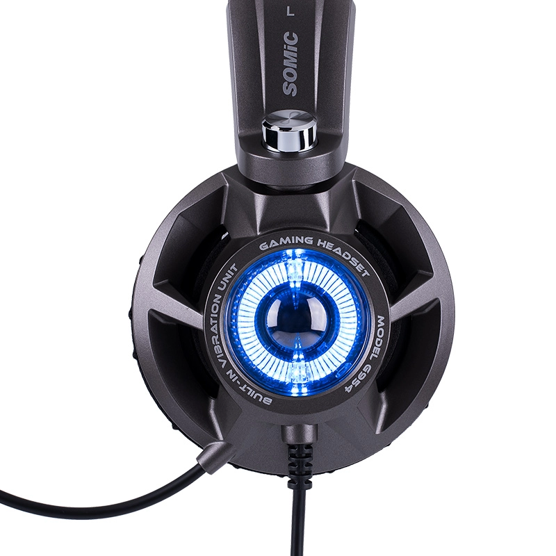 Proveedor de auriculares para juegos SOMIC G954 LED
