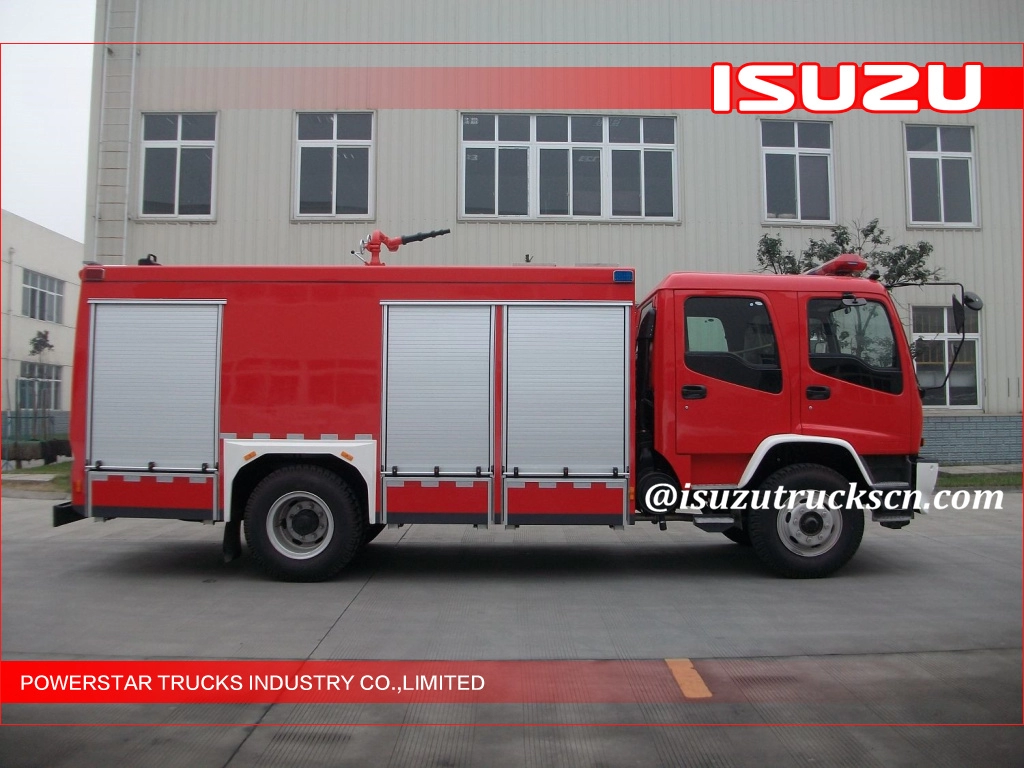 MiniCAFS (HALE) Isuzu CAFS camiones de bomberos de espuma