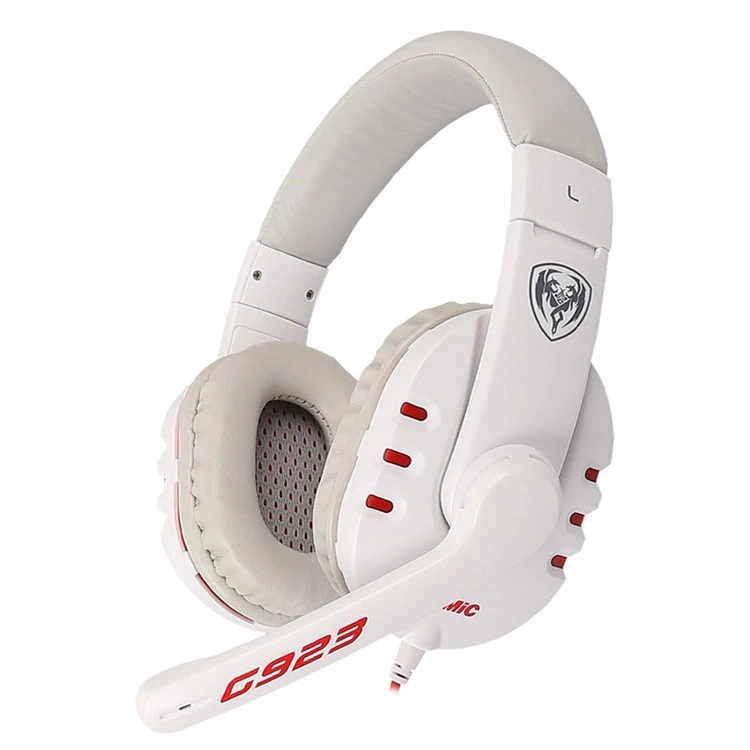 Somic G923 Bass Gaming Headphone con micrófono con conector de 3,5 mm para auriculares y auriculares con cable