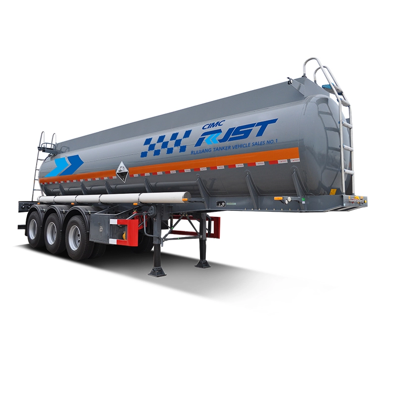 Semirremolque cisterna de acero al carbono Circle - CIMC RJST Liquid truck