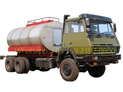 Camión cisterna de combustible SHACMAN 6*6