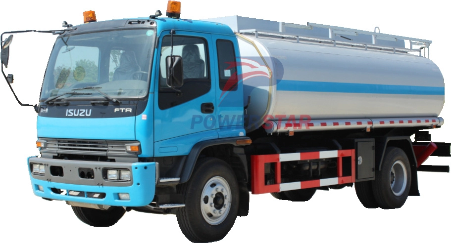 Camiones cisterna para reabastecimiento de combustible de petróleo y aceite combustible ISUZU FTR