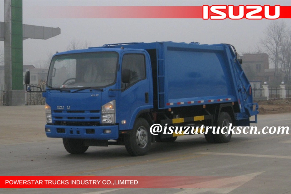 Nigeria 5Tons Isuzu Garage Truck para transporte de residuos