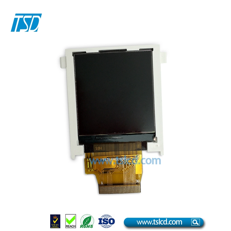 Pantalla LCD TFT de 1,44" de 128 x 128 píxeles lcm con panel táctil RTP de alta transmitancia