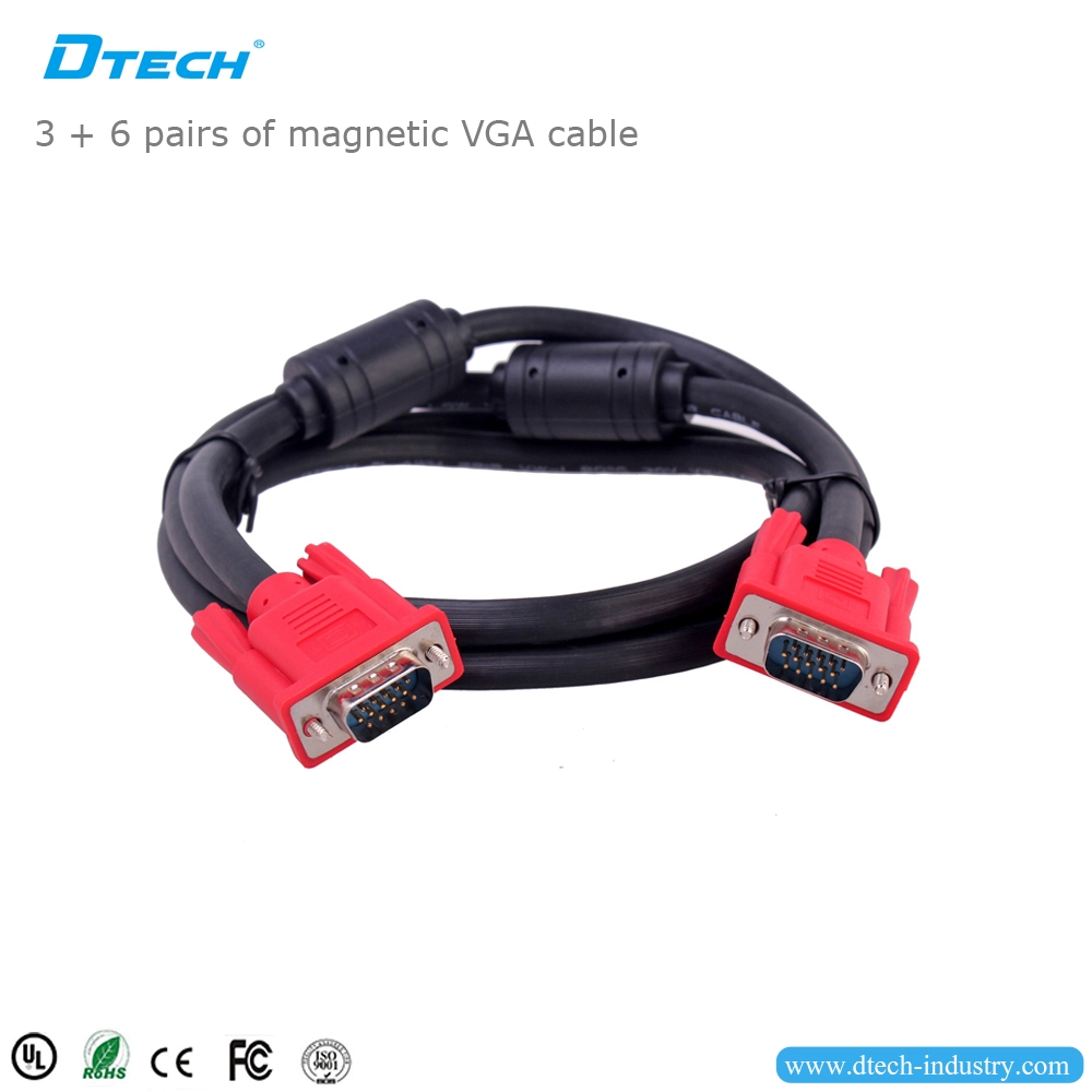 Cable DTECH DT-6916 VGA 3+6 1.6M VGA