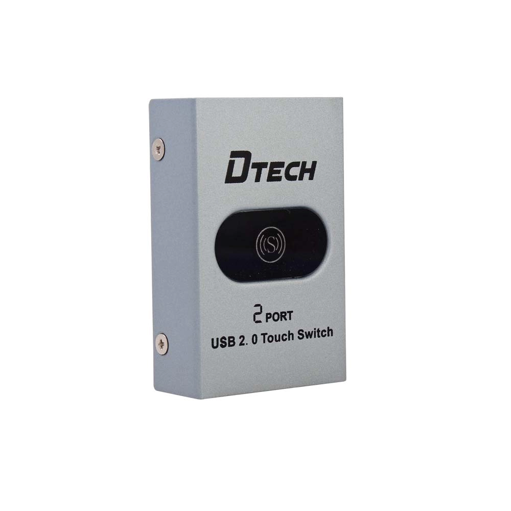 DTECH DT-8321 Conmutador de impresión USB manual compartido 2 puertos