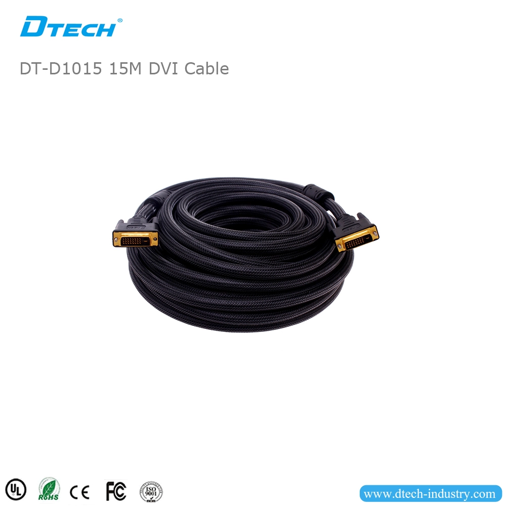 Cable DTECH DT-D1015 15M DVI