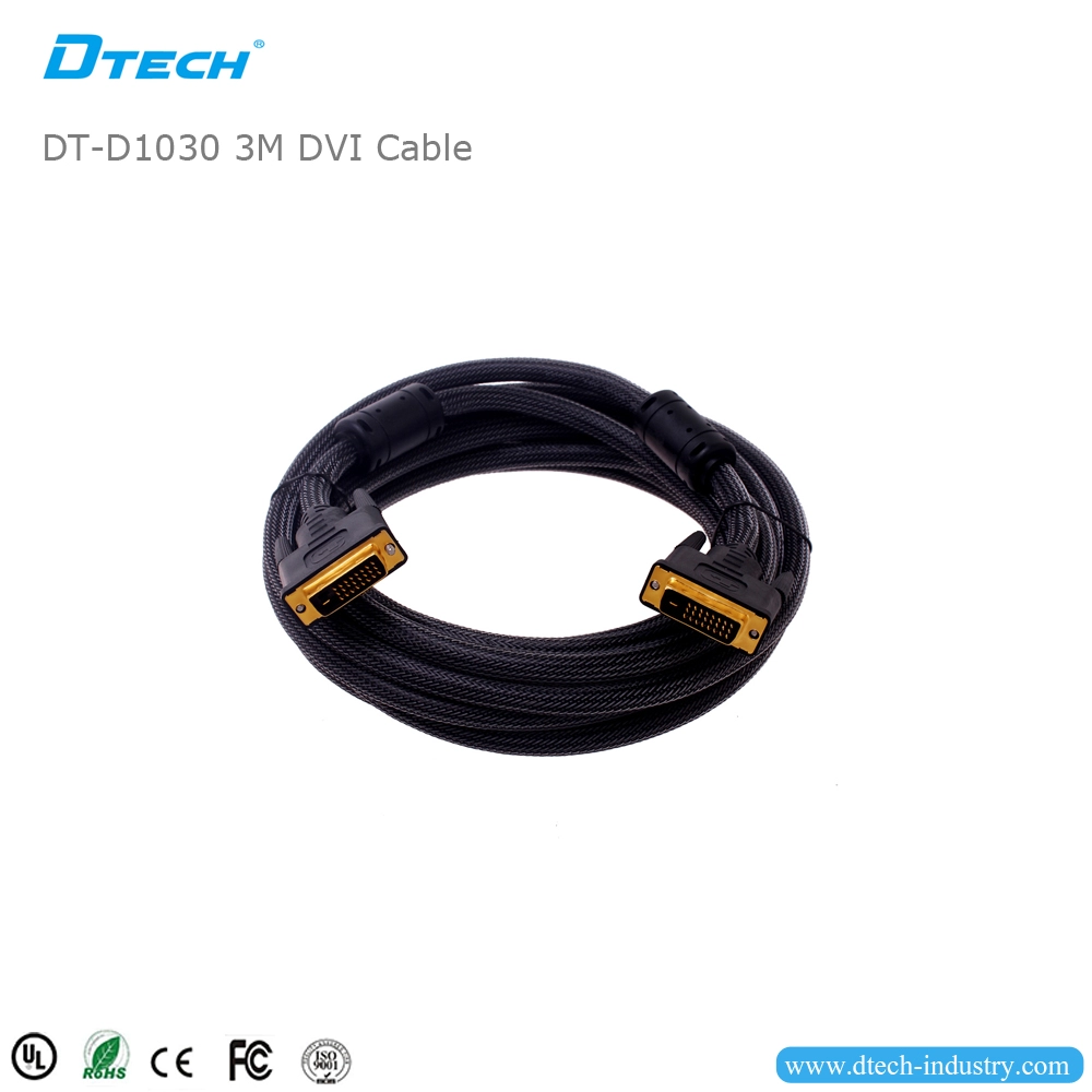 Cable DTECH DT-D1030 3M DVI
