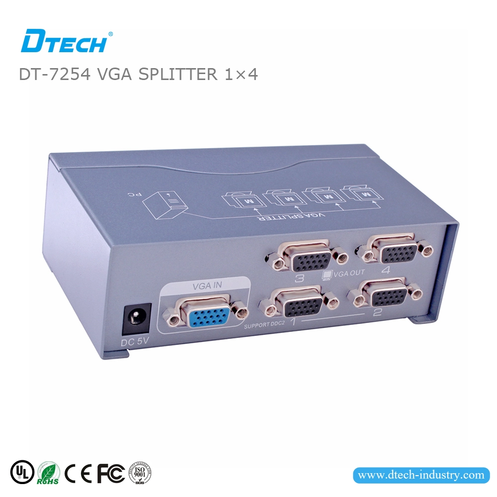DT-7254 DIVISOR VGA DE 1 A 4 250 MHz