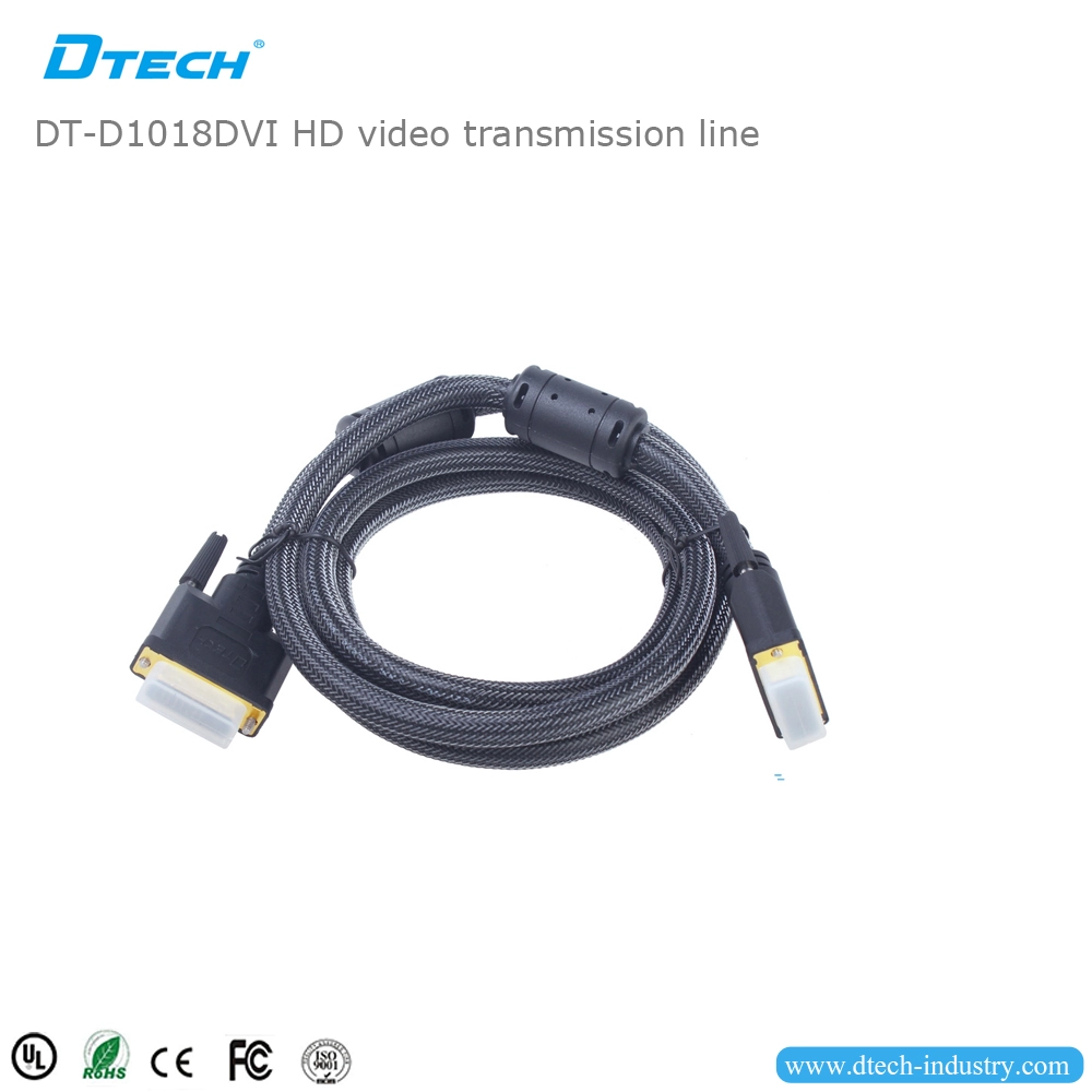 DTECH DT-D1018 cable DVI de 1,8 M