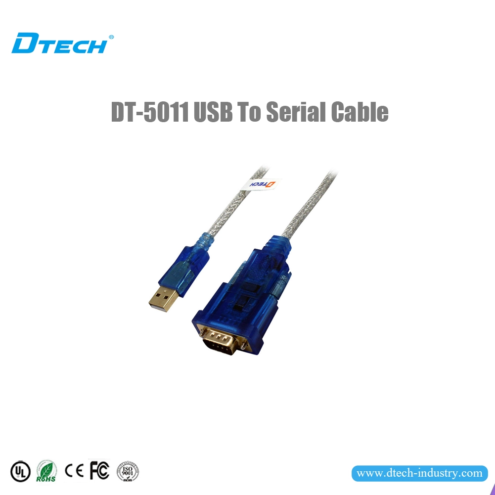 DTECH DT-5011 Cable USB 2.0 a RS232 Chip FTDI