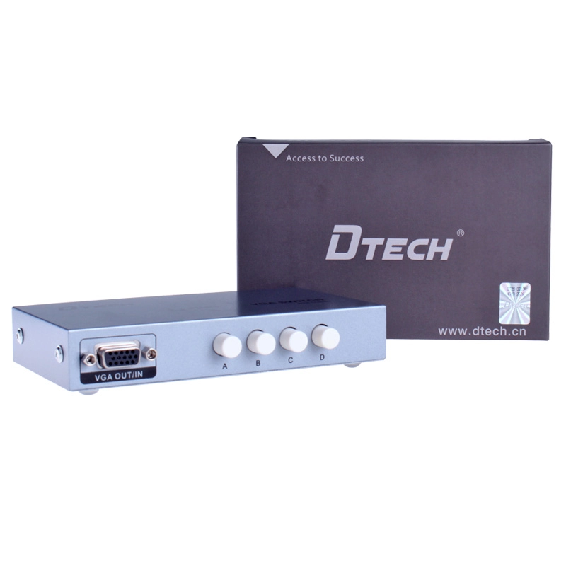 DTECH DT-7034 Conmutador 4 a 1 vga