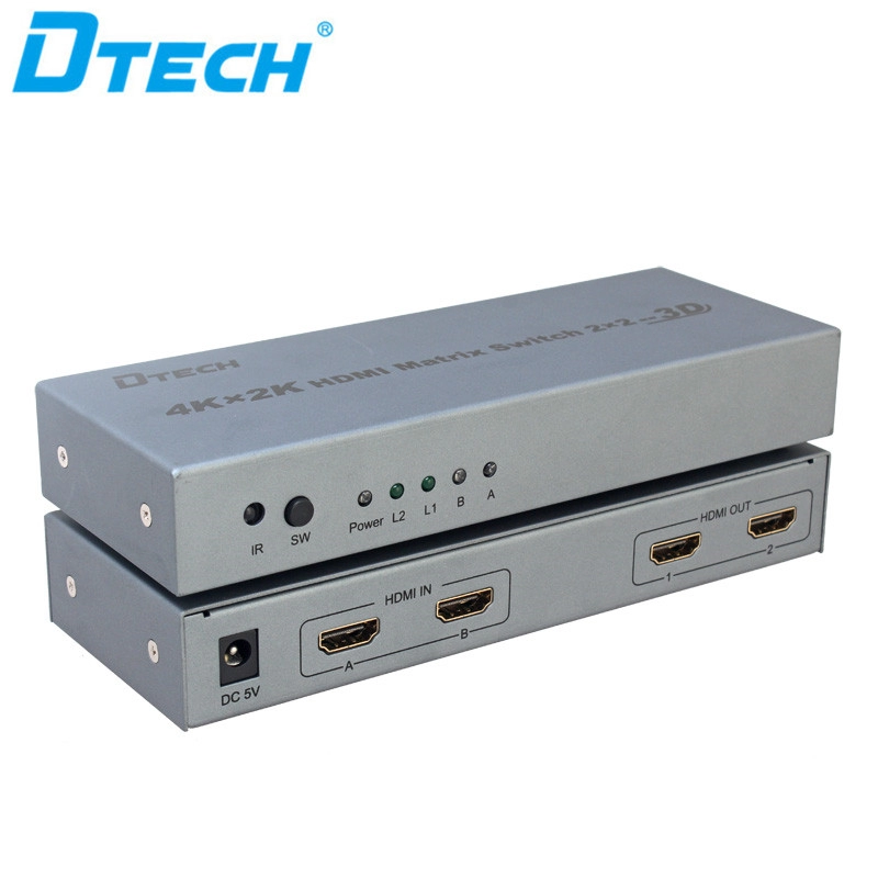 DTECH DT-7422 MATRIZ HDMI 4K 2 A 2