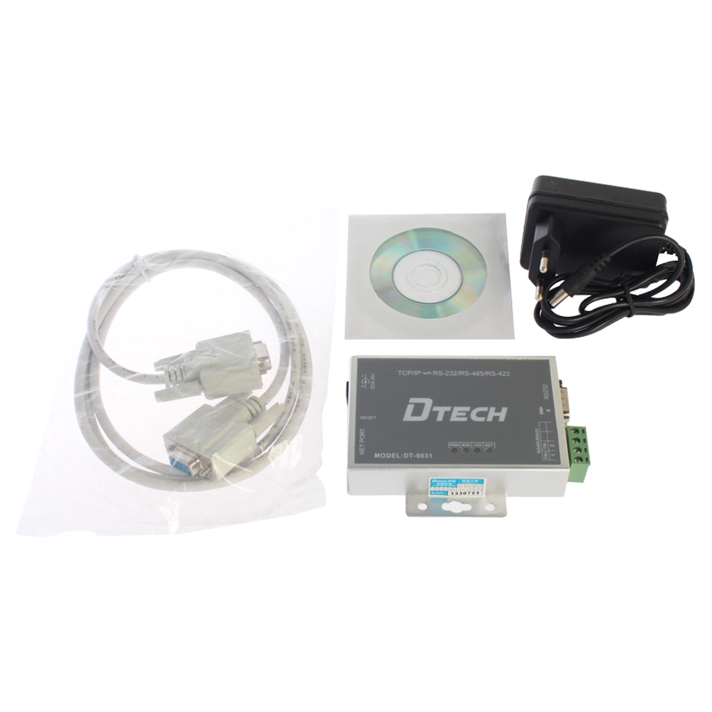 DTECH DT-9031 TCP/IP a RS232/RS485/RS422 servidor serie tres en uno