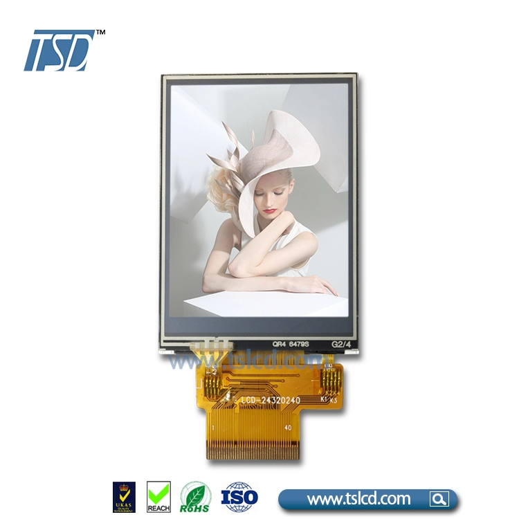 Conector ZIF FPC Pantalla LCD TFT de 2,4 pulgadas 240x320 con RTP