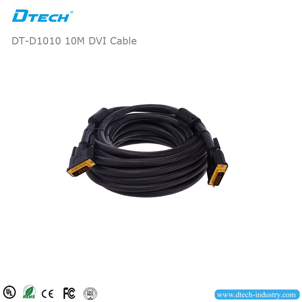 Cable DTECH DT-D1010 10M DVI