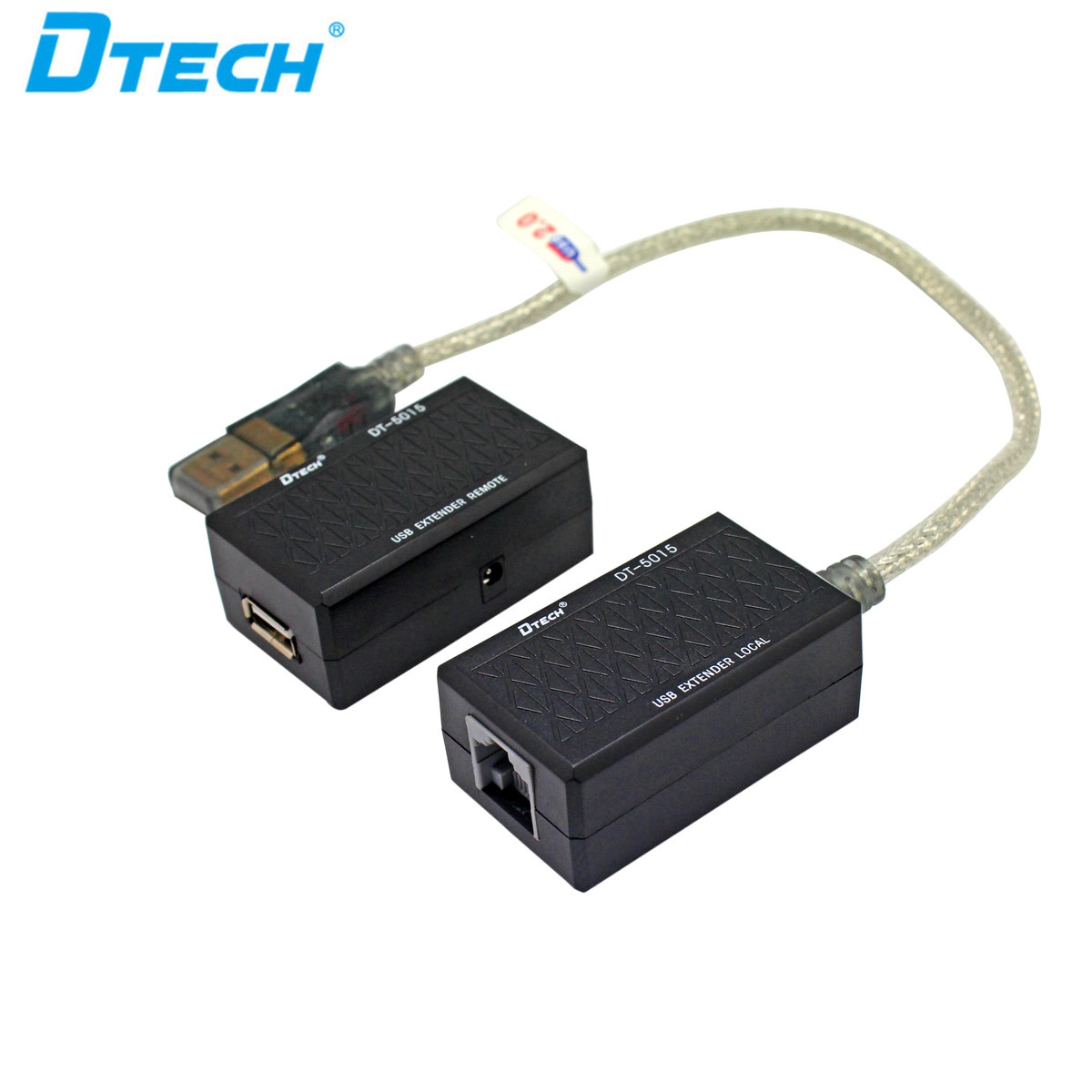 Extensor DTECH DT-5015 USB 60M por cable lan