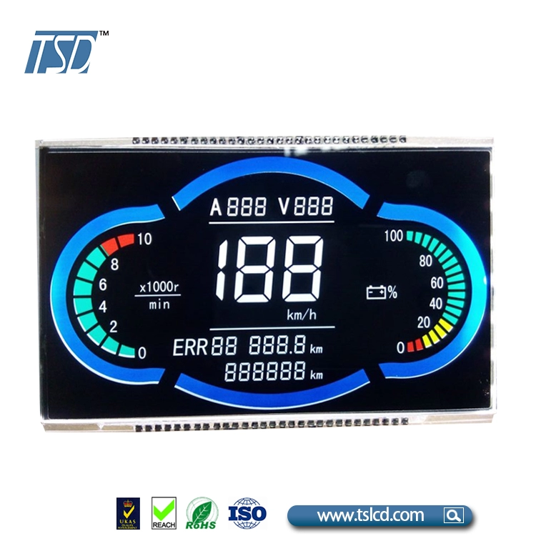 Motor eléctrico Panel LCD tipo VA con temperatura súper amplia-30-+80