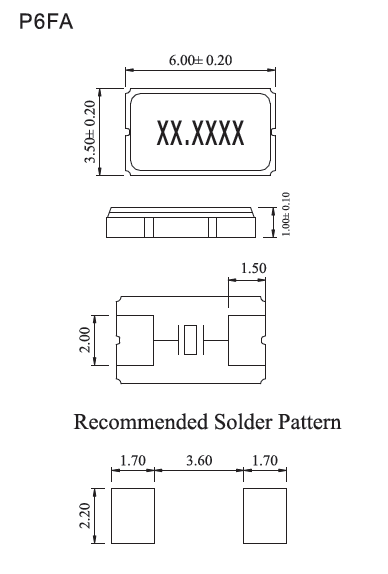 SMD Quartz Crystal MHz