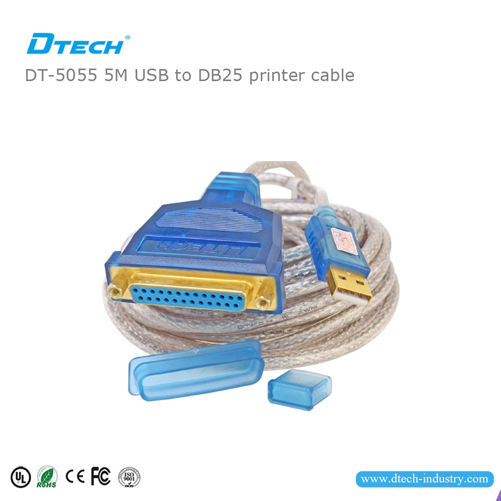DTECH DT-5055 USB a DB25 Cable Paralelo 5M