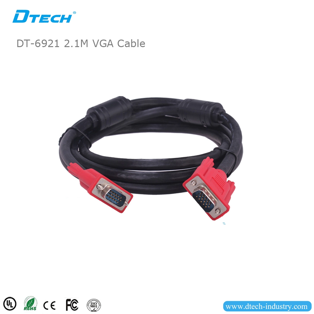 Cable DTECH DT-6921 VGA 3+6 2.1M VGA
