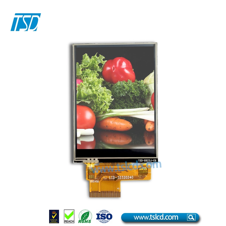 Módulo LCD TFT de 3,2 pulgadas 240x320 con conector ZIF FPC con RTP