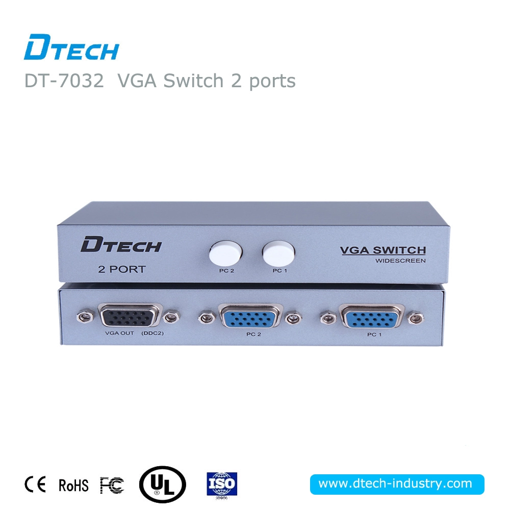 DTECH DT-7032 Conmutador 2 a 1 vga