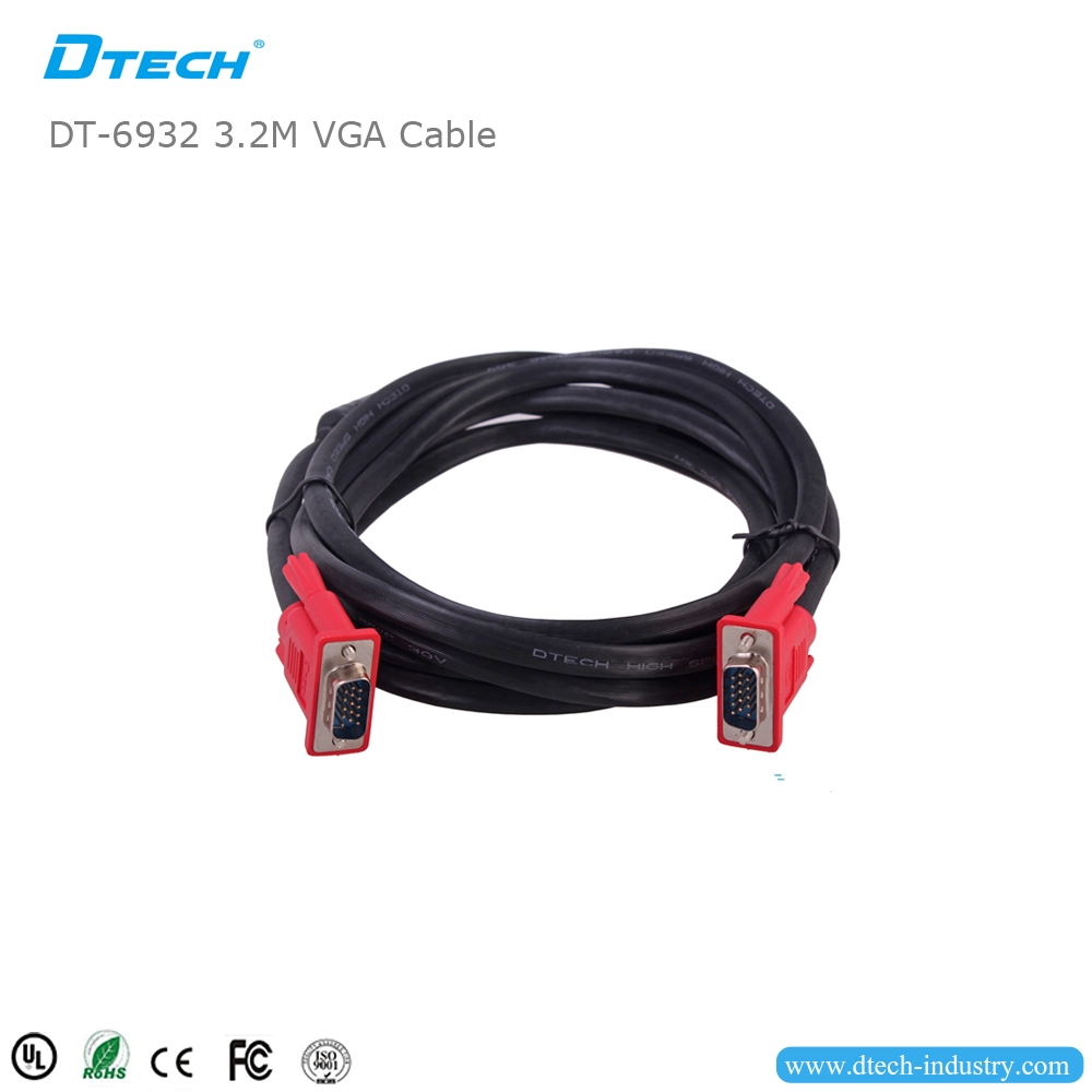 Cable DTECH DT-6932 VGA 3+6 3.2M VGA