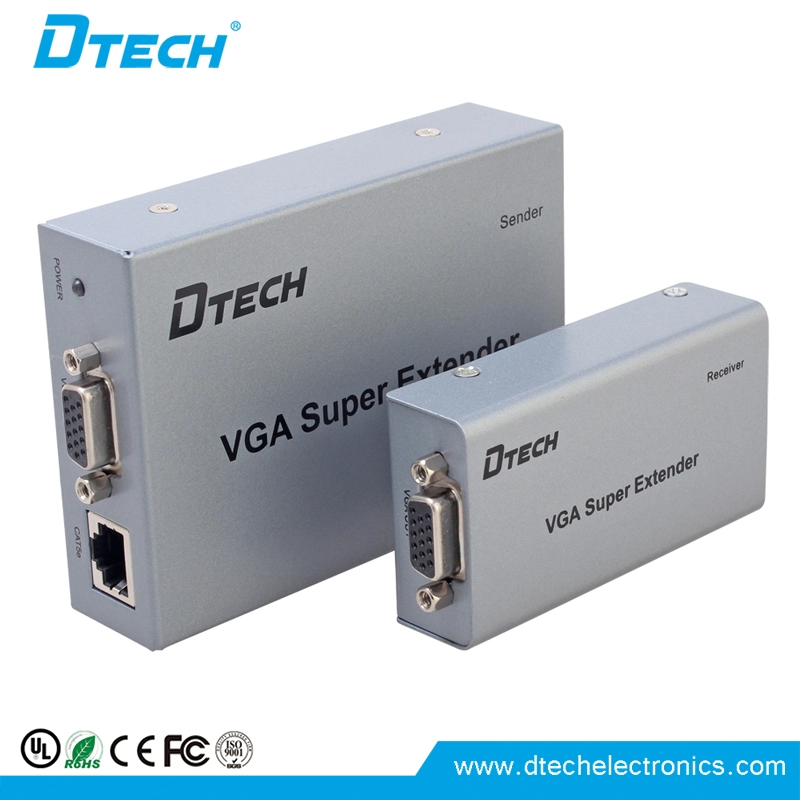 DTECH DT-7020A EXTENSOR VGA 200M por ethernet