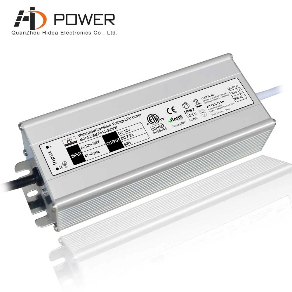 Controlador electrónico de fuente de alimentación led de 12v CC de china para iluminación led