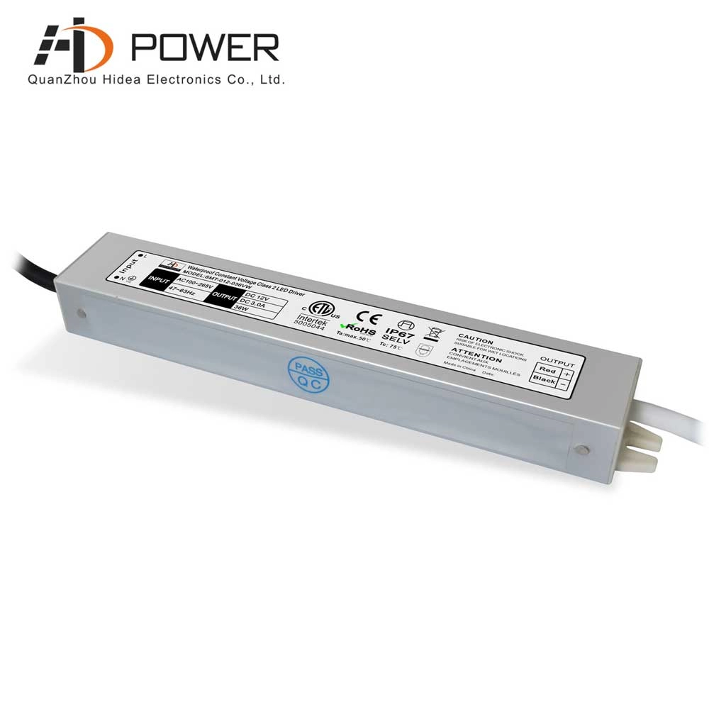 comprar tira de led ETL CE modelo de controlador de led 12v 24v 36w