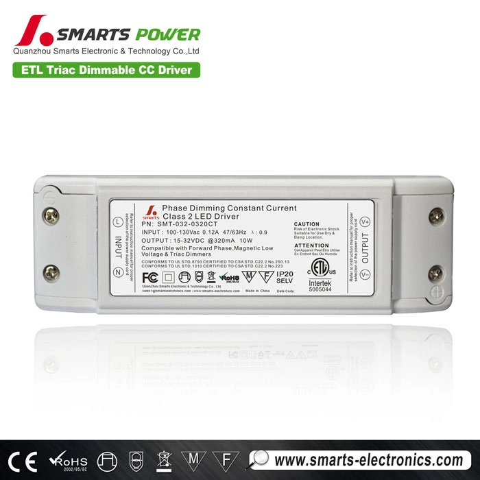 Controlador LED de corriente constante regulable triac