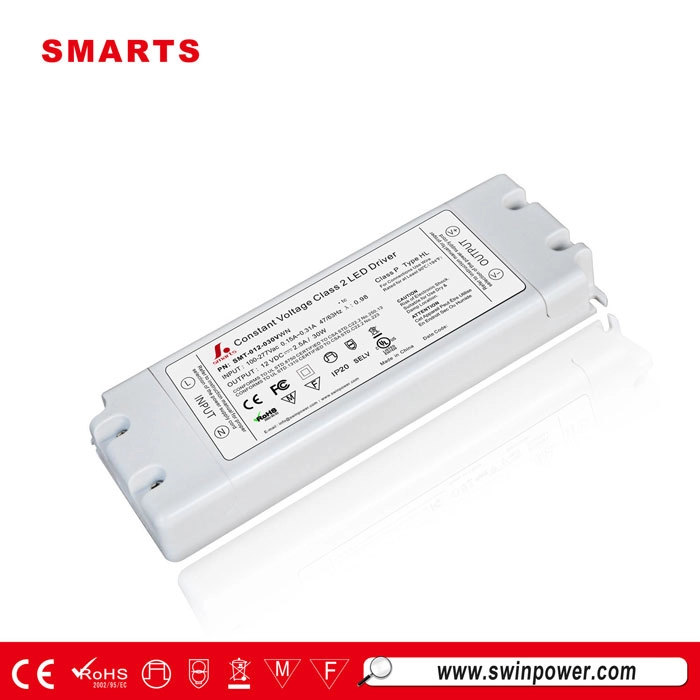Controladores LED de iluminación para el hogar de 12 V y 30 W listados por UL a la venta