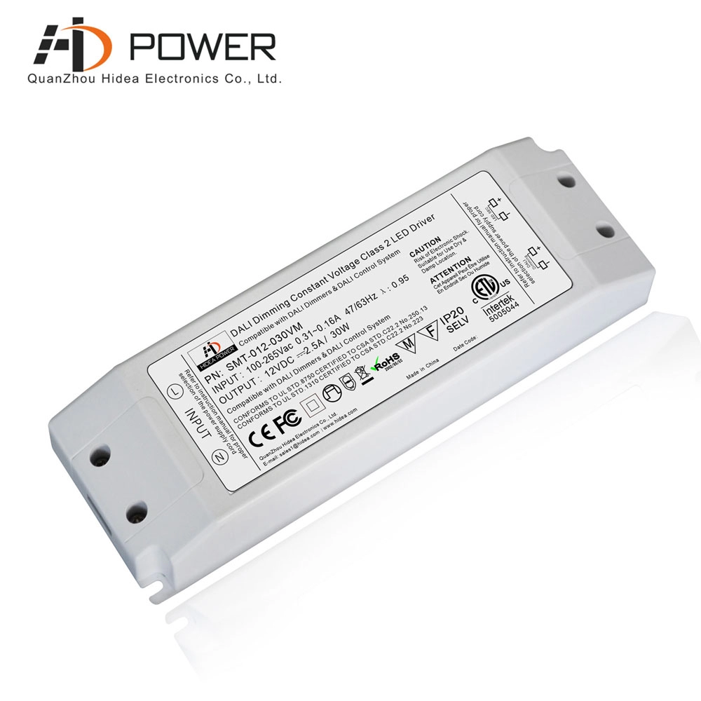controlador led dali regulable 12v 30w 110v 220v ip20