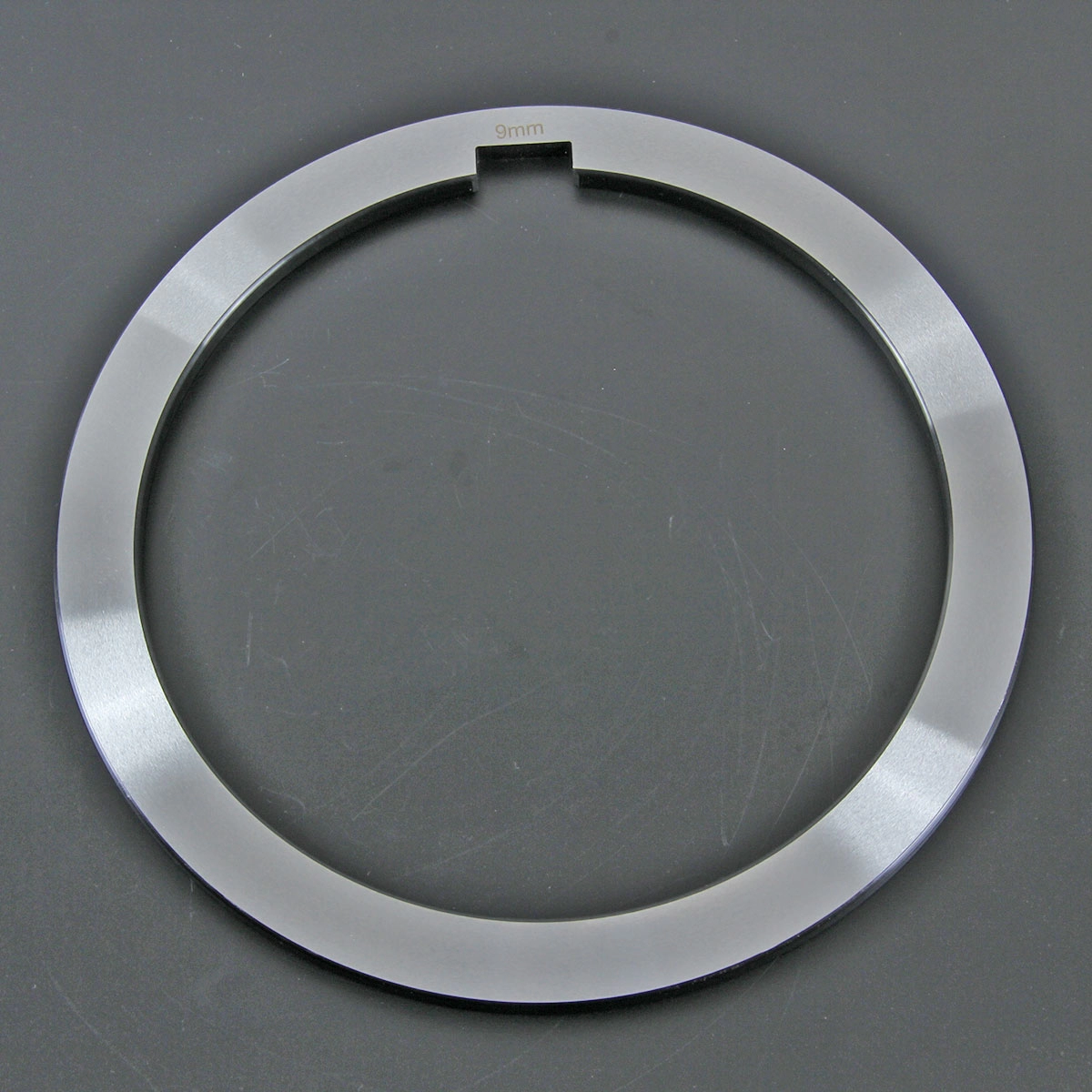 Espaciador de metal de acero para cortadora de alta precisión con disco de goma para cuchillos de línea de corte longitudinal