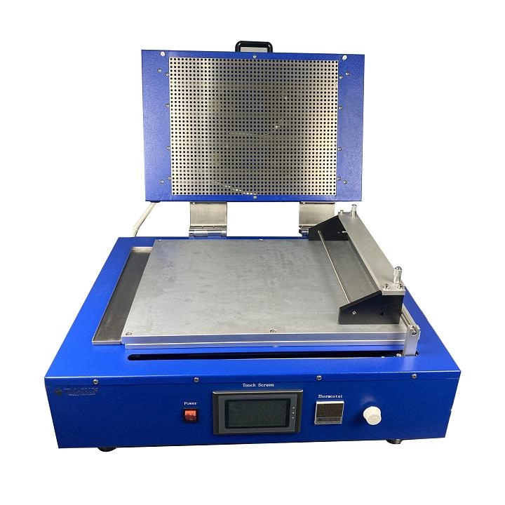 Máquina de recubrimiento de Doctor Blade Coater de película fina de laboratorio con función de calor y vacío