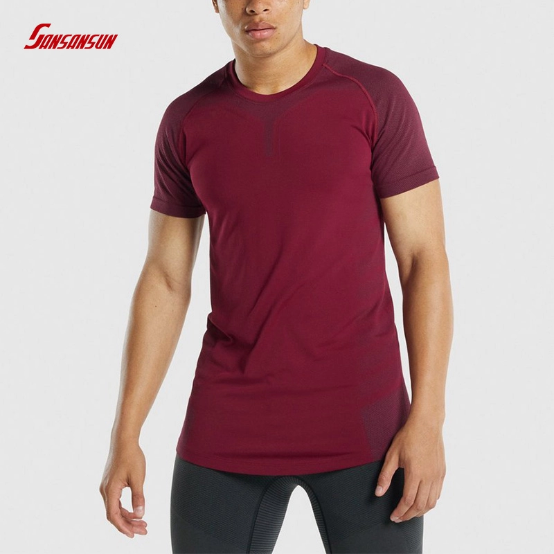 Gym Wear Workout Tops Hombres Camisas