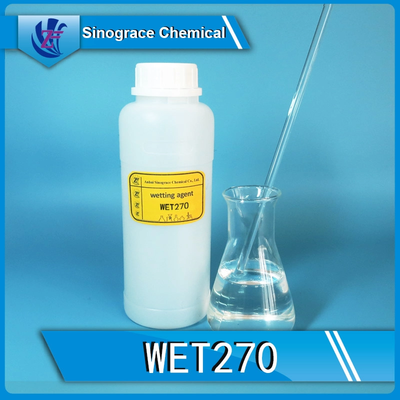 Agente humectante de silicona orgánica de baja espuma WET-270