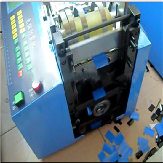 Máquina cortadora de tubos termorretráctiles de tiras de PVC y níquel