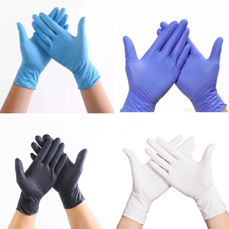 Black Nitrile Gloves